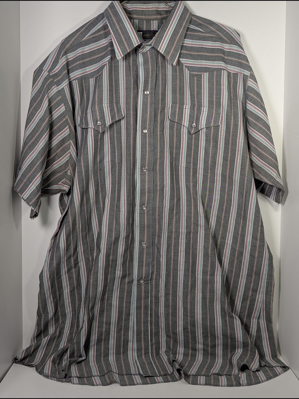 Vintage Panhandle Slim Pearl Snap Western Shirt Mens 18